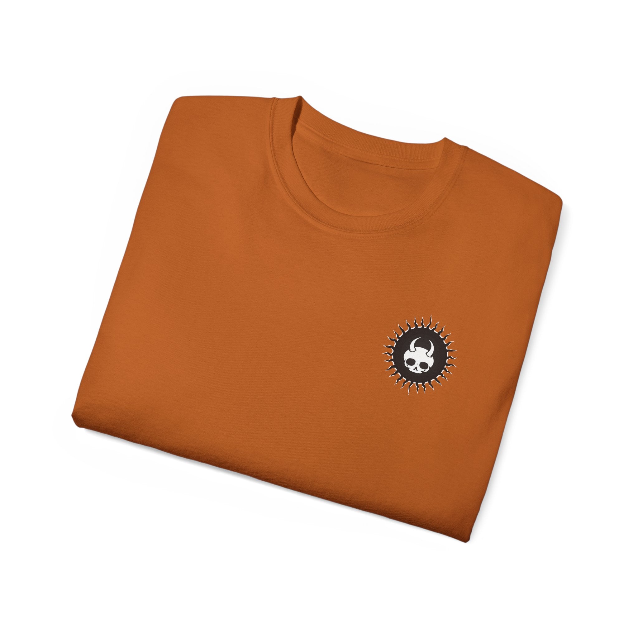 Exposed Heart - Unisex Cotton Tee (Back) - Damned Threads